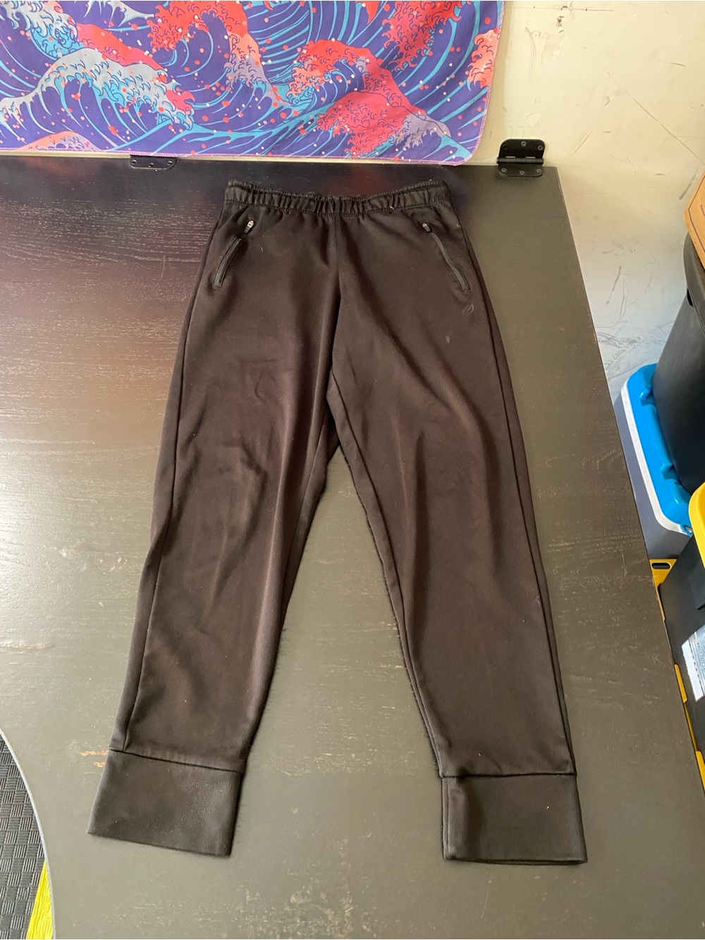 Eddie Bauer Black Men's Jogger Sweatpants